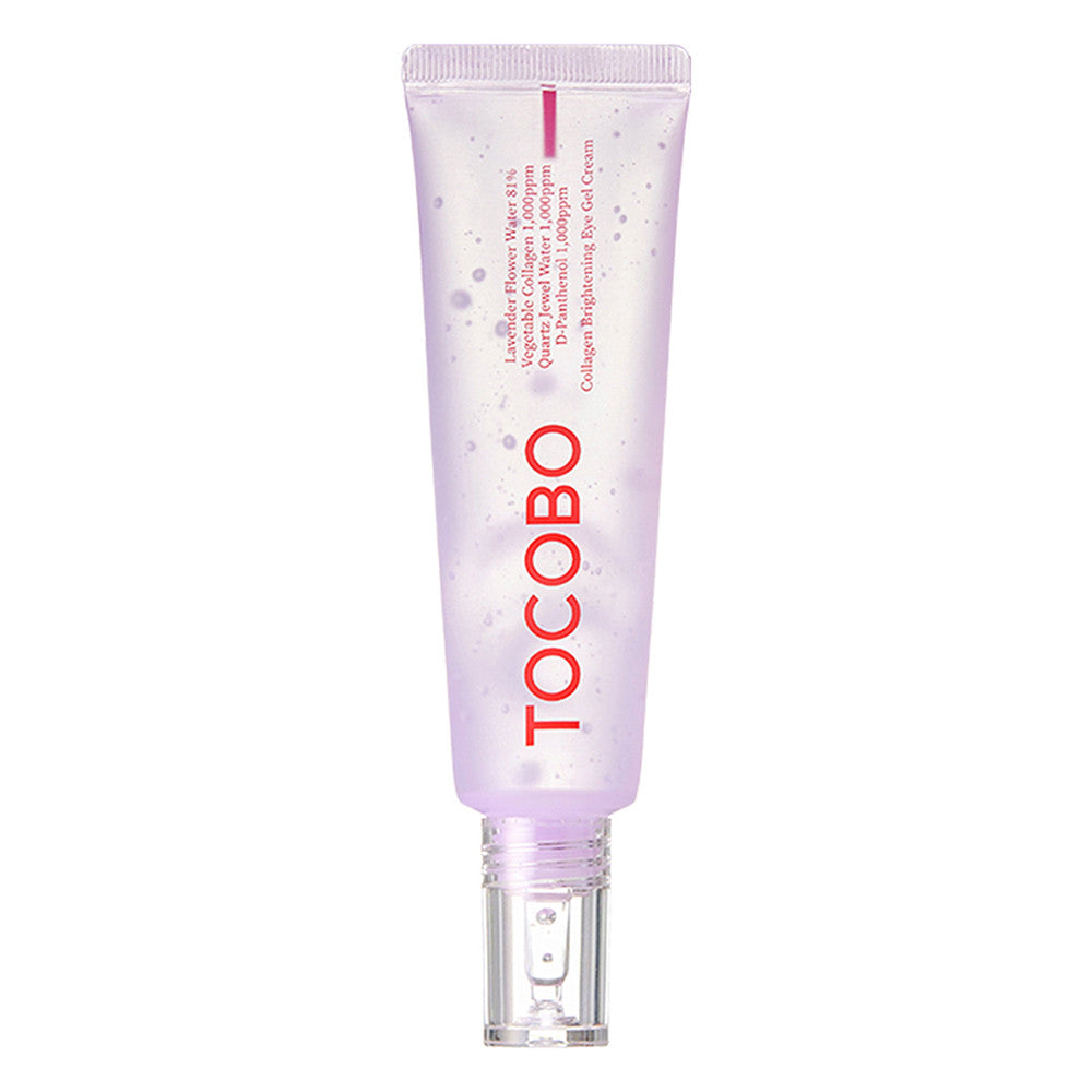 TOCOBO Collagen Brightening Eye Gel Cream Reduces Wrinkles and Dark Circles 1Oz (30ml)